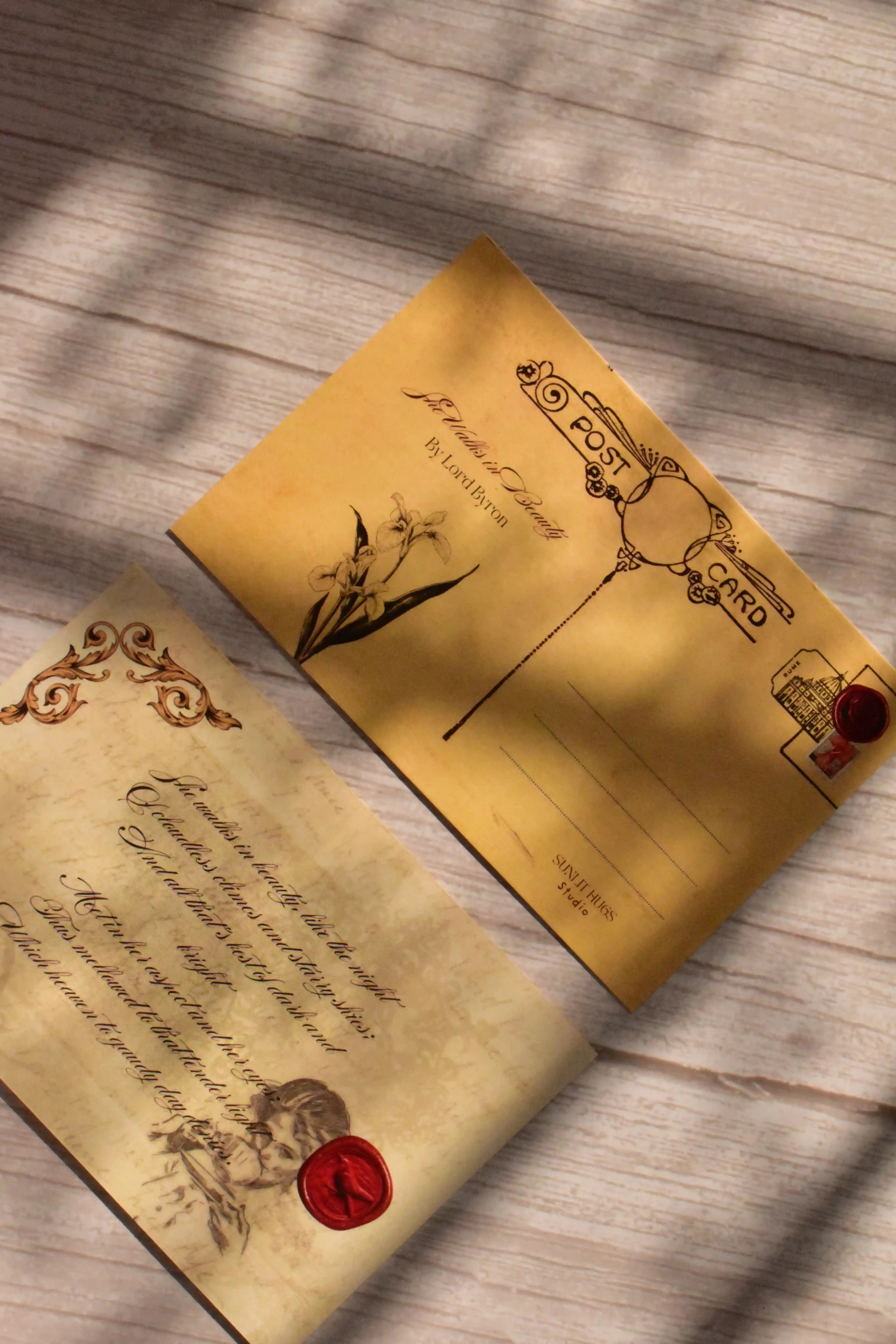 The Ultimate Vintage Valentine's Bundle | 12-Piece Gift Set (Postcards, Greeting Cards, Letter)