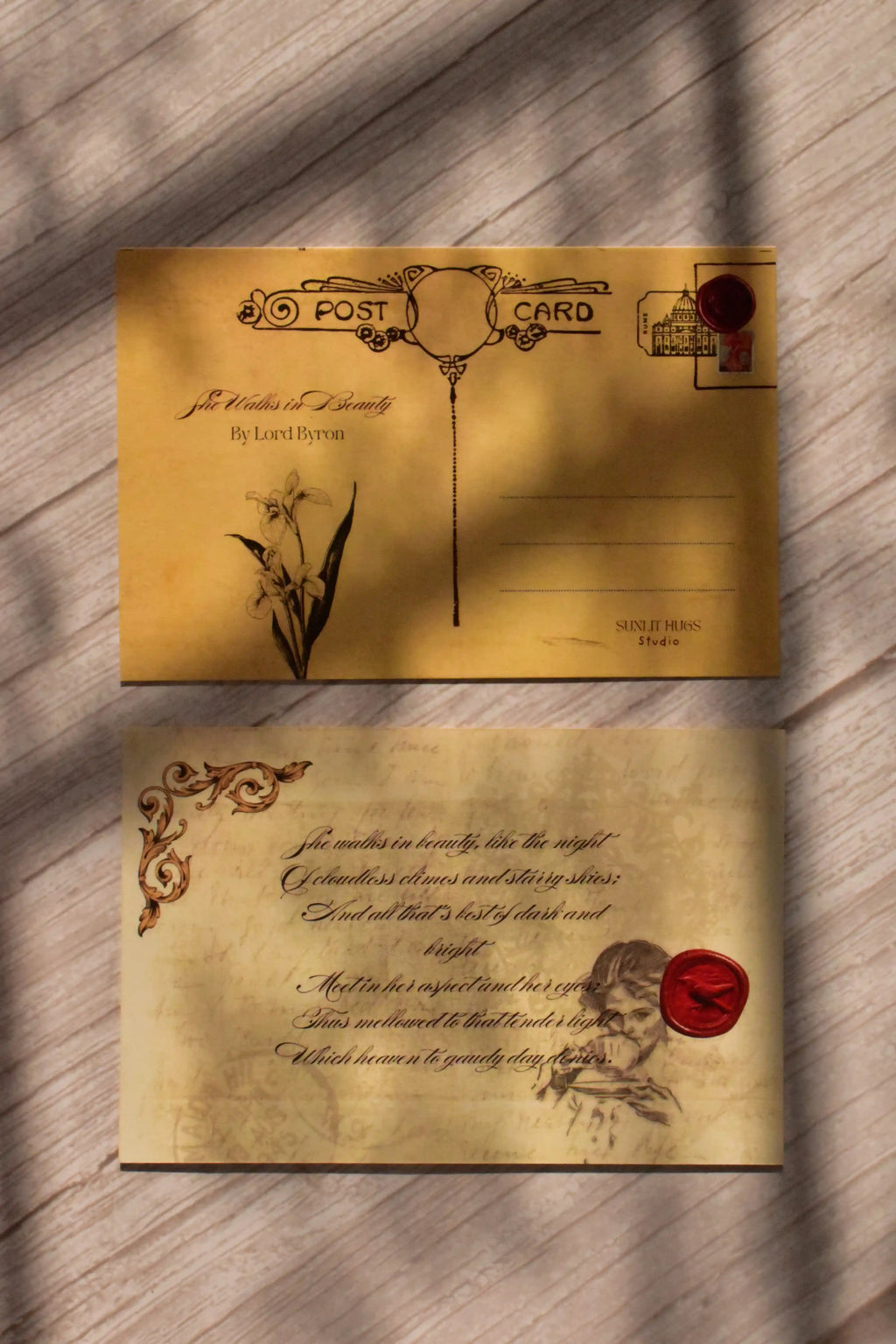 The Ultimate Vintage Valentine's Bundle | 12-Piece Gift Set (Postcards, Greeting Cards, Letter)