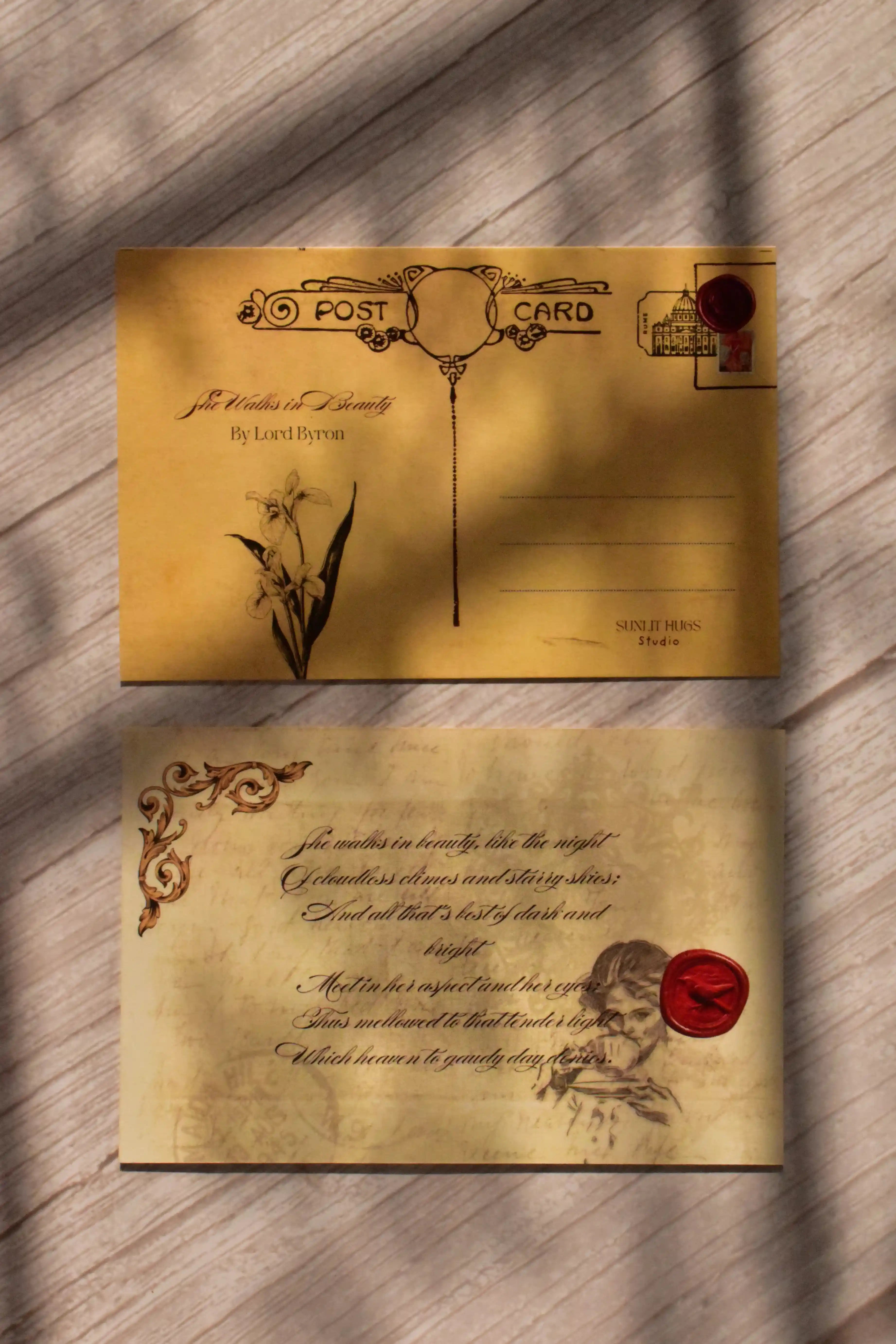 The Ultimate Vintage Valentine's Bundle | 12-Piece Gift Set (Postcards, Greeting Cards, Letter)