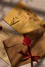 Vintage Poetry Postcard Set of 4 | Classic Love Poems & Dark Academia Aesthetic