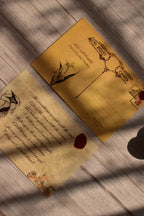 Vintage Poetry Postcard Set of 4 | Classic Love Poems & Dark Academia Aesthetic