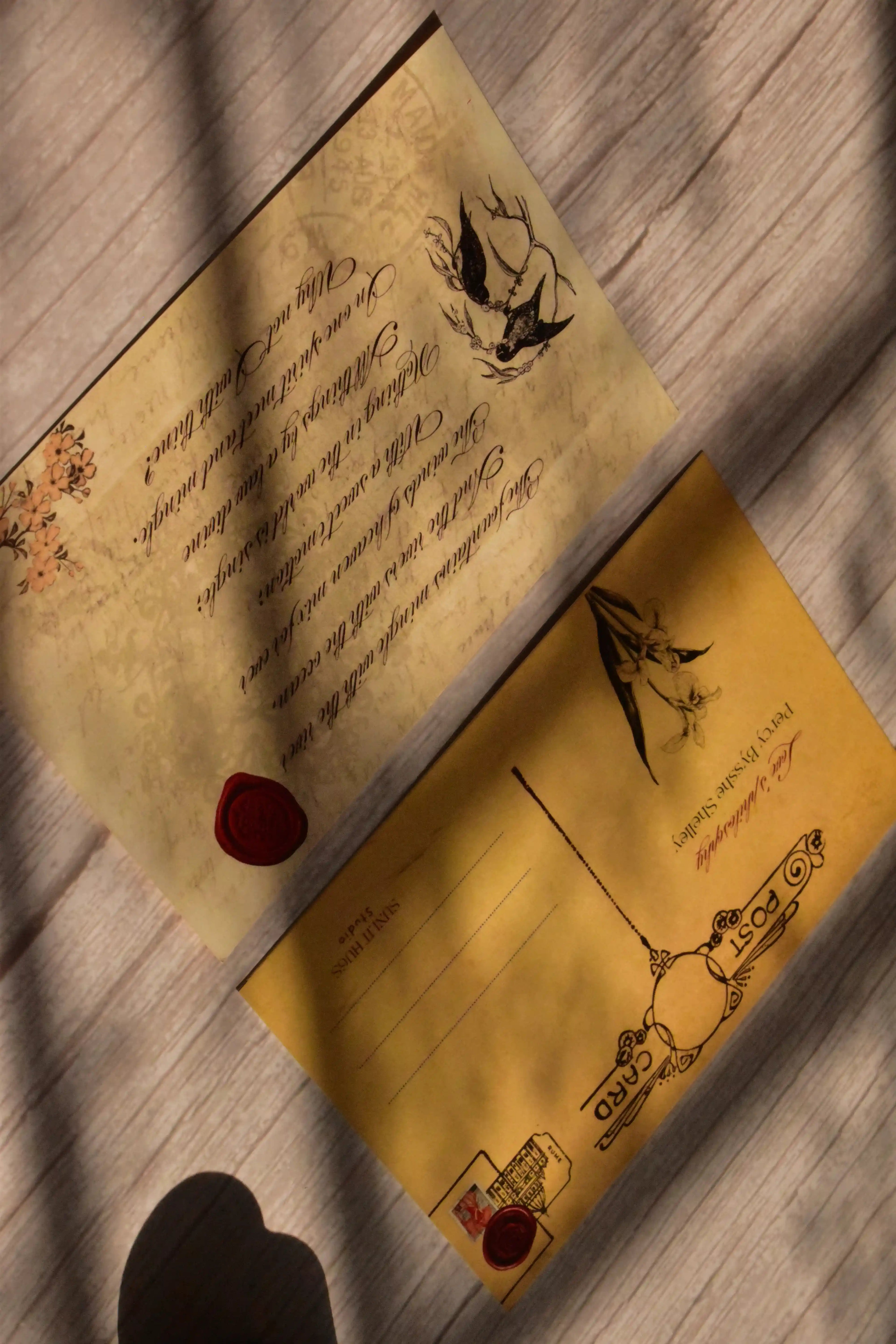 The Ultimate Vintage Valentine's Bundle | 12-Piece Gift Set (Postcards, Greeting Cards, Letter)