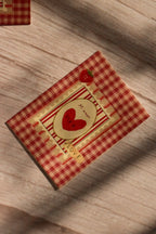 The Vintage Love Trio: Set of 3 Mini Greeting Cards (3x4 inch)